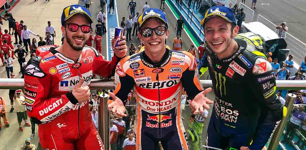 Empat Kandidat Juara MotoGP, Siapa Saja?